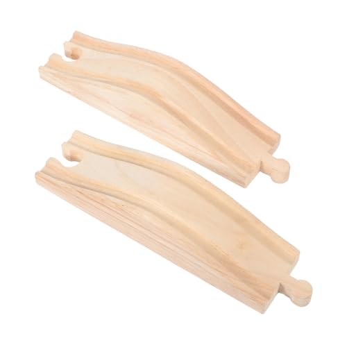 VANZACK 2Stücke Holzpistenbahn Lernspielzeug Aus Holz Für Ergänzung Für Holzeisenbahnen Kreatives Motorik Und Fantasie VANZACK 2Stücke Holzpistenbahn Lernspielzeug Aus Holz Für Ergänzung Für Holzeisenbahnen Kreatives Motorik Und Fantasie von VANZACK
