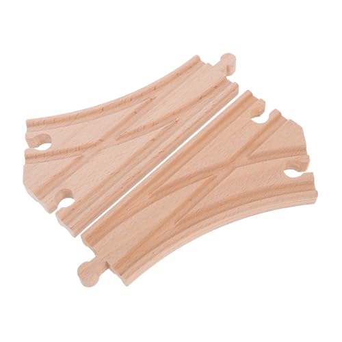 VANZACK 2Stücke Holzschalter für Holzeisenbahn Erweiterungsstücke für Kreative DIY Gleislayouts Kompatibel mit Zug Sets Robust und Langlebig für Stundenlangen Spielspaß VANZACK 2Stücke Holzschalter für Holzeisenbahn Erweiterungsstücke für Kreative DIY Gleislayouts Kompatibel mit Zug Sets Robust und Langlebig für Stundenlangen Spielspaß von VANZACK