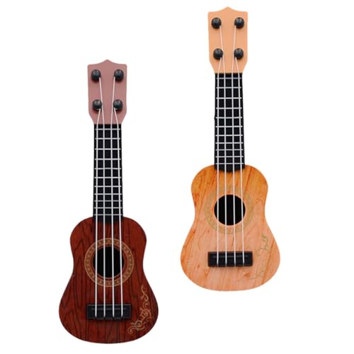 VANZACK 2Stücke Kleine Gitarrensimulation Ukulele Für Lernspielzeug Aus Sicherem Musikalische Frühbildung Und Dekoration Im Kinderzimmer VANZACK 2Stücke Kleine Gitarrensimulation Ukulele Für Lernspielzeug Aus Sicherem Musikalische Frühbildung Und Dekoration Im Kinderzimmer von VANZACK
