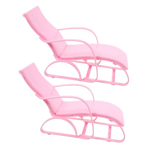 VANZACK 2Stücke Mini Strandkorbmodell Für Puppen Simuliertes Strandkorbspielzeug Zubehör Für Puppenhaus Deko Kreative Spielideen von VANZACK
