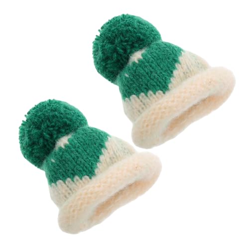 VANZACK 2Stücke Mini Wollmützen Strickmützen Für DIY Bastelprojekte Kleine Hutdekorationen Für Weinflaschen Puppen Und Osterfeiern Handgemachte Wollaccessoires VANZACK 2Stücke Mini Wollmützen Strickmützen Für DIY Bastelprojekte Kleine Hutdekorationen Für Weinflaschen Puppen Und Osterfeiern Handgemachte Wollaccessoires von VANZACK