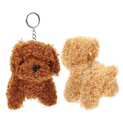 VANZACK 2Stücke Plüsch Hund Anhänger Flauschige Tier Spielzeuge und Dekoration für Taschen Süße Geschenkidee für Junge Mädchen Ostern VANZACK 2Stücke Plüsch Hund Anhänger Flauschige Tier Spielzeuge und Dekoration für Taschen Süße Geschenkidee für Junge Mädchen Ostern von VANZACK