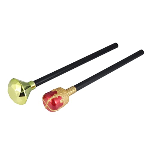VANZACK 2Stücke Teiliges Halloween Königin Zauberstäbe Langlebig Elegant Kostümpartys Halloween Veranstaltungen von VANZACK