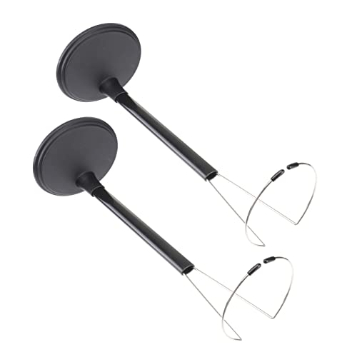 VANZACK 2Stücke Tragbarer Puppenständer Verstellbares Lagerregal Für Große Puppen Schwarz Für Puppen Display Und Aufbewahrung Robustes Design Für Zuhause von VANZACK