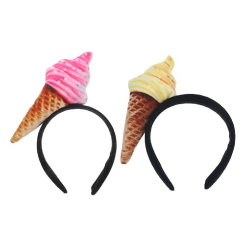 VANZACK 2pcs Stirnband Plüsch Food Stirnband Lustige Cosplay -kopfwege -requisiten Halloween Party Dress -up Accessoires von VANZACK