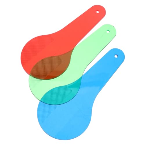 VANZACK 3 STÜCKE Teiliges Farbige Lichtfilter Paddles für Vorschulkinder Sichere Experimentiergeräte zur Farbmischung Interaktives Lernspielzeug für Naturwissenschaftliches Lernen im VANZACK 3 STÜCKE Teiliges Farbige Lichtfilter Paddles für Vorschulkinder Sichere Experimentiergeräte zur Farbmischung Interaktives Lernspielzeug für Naturwissenschaftliches Lernen im von VANZACK
