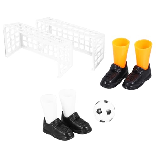 VANZACK 3 Sätze Interaktives Fingerfußball Spielset Tischfußball Mini Fußballspielzeug für Kreatives Bewegungsspiel für Geburtstag und Party VANZACK 3 Sätze Interaktives Fingerfußball Spielset Tischfußball Mini Fußballspielzeug für Kreatives Bewegungsspiel für Geburtstag und Party von VANZACK