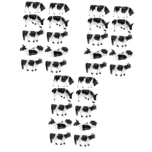 VANZACK 3 Sätze Teiliges Kuh Modelle Lebensechte Tierfiguren Für Dekoration Für Pflanzen Und DIY Projekte Lernspielzeug Für Fantasie Und Kreativität 10 Stück * 3 VANZACK 3 Sätze Teiliges Kuh Modelle Lebensechte Tierfiguren Für Dekoration Für Pflanzen Und DIY Projekte Lernspielzeug Für Fantasie Und Kreativität 10 Stück * 3 von VANZACK