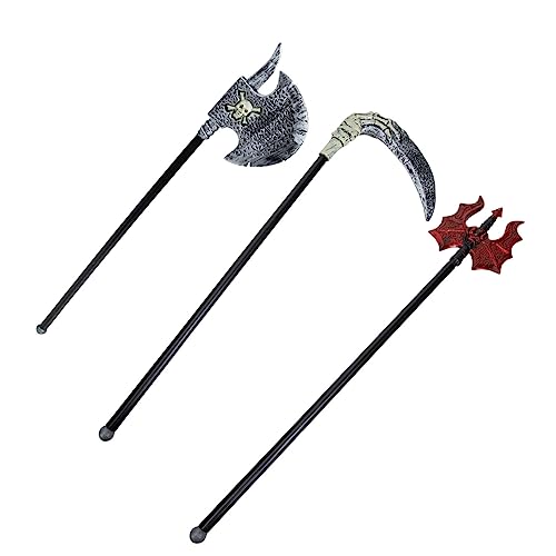 VANZACK 3 Stück Halloween Requisiten für Realistische Spielzeugwaffen Kunststoff für Partys Geburtstage Bühnenaufführungen Sicher Praktisch Deko für Junge VANZACK 3 Stück Halloween Requisiten für Realistische Spielzeugwaffen Kunststoff für Partys Geburtstage Bühnenaufführungen Sicher Praktisch Deko für Junge von VANZACK