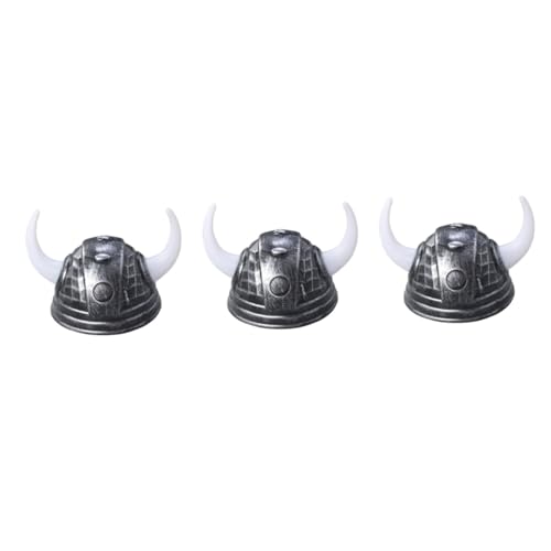 VANZACK 3 Stück Hornhut Halloween -Hut Neuheit Wikingerhut Stierhornhüte Hut für Halloween Kopfschmuck Ochsenhörner -Requisiten Cosplay -Hörner Wikingerparty Plastik Schwarz VANZACK 3 Stück Hornhut Halloween -Hut Neuheit Wikingerhut Stierhornhüte Hut für Halloween Kopfschmuck Ochsenhörner -Requisiten Cosplay -Hörner Wikingerparty Plastik Schwarz von VANZACK