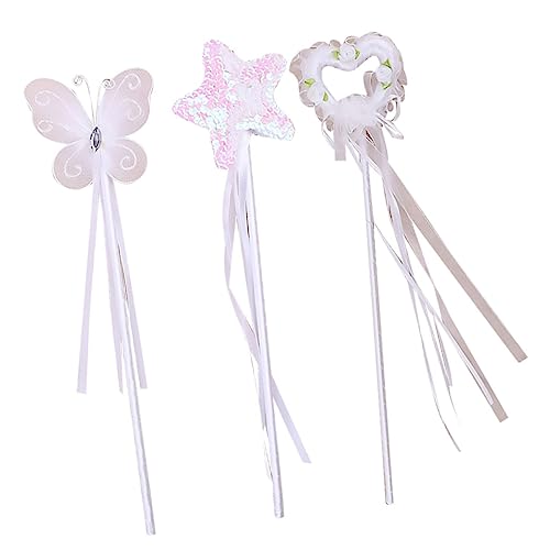 VANZACK 3 Stück Mädchen Zauberstäbe mit Herz und Design für Geburtstagsfeiern und Cosplay Weiß Dekoration für Kinderpartys und Besondere Anlässe Zufällige Farbe Zufällige Farbe VANZACK 3 Stück Mädchen Zauberstäbe mit Herz und Design für Geburtstagsfeiern und Cosplay Weiß Dekoration für Kinderpartys und Besondere Anlässe Zufällige Farbe Zufällige Farbe von VANZACK