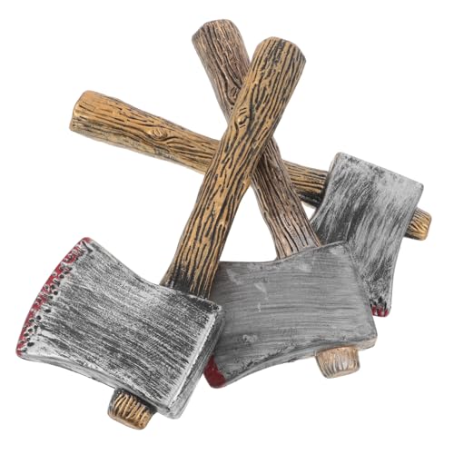 VANZACK 3 Stück Teiliges Halloween Kostüm Requisiten Blutig Axt Realistische Fake Äxte Leicht Tragbar Wetterfest für Piratenparty Garten Dekoration Spukhaus Outdoor Nutzung VANZACK 3 Stück Teiliges Halloween Kostüm Requisiten Blutig Axt Realistische Fake Äxte Leicht Tragbar Wetterfest für Piratenparty Garten Dekoration Spukhaus Outdoor Nutzung von VANZACK