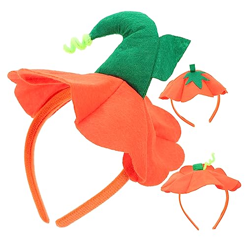 VANZACK 3 Stück Teiliges Halloween Stirnband Kürbis Kopfband Cosplay Kostüm Haarreif Party Dekoration Leichtes Hautfreundliches Material für Halloween Mottopartys und Shows VANZACK 3 Stück Teiliges Halloween Stirnband Kürbis Kopfband Cosplay Kostüm Haarreif Party Dekoration Leichtes Hautfreundliches Material für Halloween Mottopartys und Shows von VANZACK