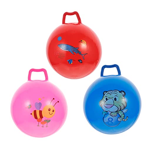 VANZACK 3 Stück Teiliges Hüpfball mit Griff Aufblasbare Balancierspielzeuge aus Langlebigem PVC Fördert Hand Auge Koordination und Gleichgewicht Geeignet für Eltern Indoor Outdoor VANZACK 3 Stück Teiliges Hüpfball mit Griff Aufblasbare Balancierspielzeuge aus Langlebigem PVC Fördert Hand Auge Koordination und Gleichgewicht Geeignet für Eltern Indoor Outdoor von VANZACK