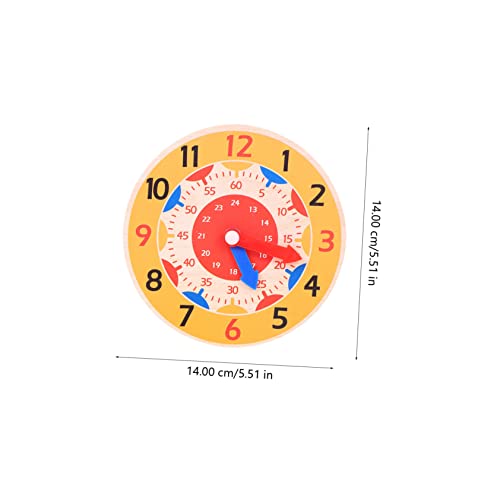 VANZACK 3 Stück Teiliges Lernuhr aus Holz Zeiger Lernspielzeuge zur Vorschulerziehung Fördert Zahlen und Farberkennung Pädagogische Uhr Lernhilfe für Kleinkinder VANZACK 3 Stück Teiliges Lernuhr aus Holz Zeiger Lernspielzeuge zur Vorschulerziehung Fördert Zahlen und Farberkennung Pädagogische Uhr Lernhilfe für Kleinkinder von VANZACK