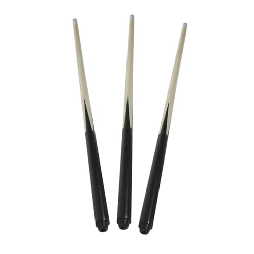 VANZACK 3 Stück Teiliges Mini Billardstöcke für Robuste Holz Pool Sticks für Snooker und Poolspiele für Geburtstagsfeiern und Freizeitaktivitäten VANZACK 3 Stück Teiliges Mini Billardstöcke für Robuste Holz Pool Sticks für Snooker und Poolspiele für Geburtstagsfeiern und Freizeitaktivitäten von VANZACK