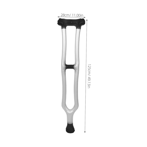 VANZACK 3 Stück Teiliges PVC Aufblasbares Gehstock Strapazierfähig und Leicht Detailgetreuer Bühnenrequisit Gehstütze Geeignet für Halloween Kostümpartys und Verkleidungen VANZACK 3 Stück Teiliges PVC Aufblasbares Gehstock Strapazierfähig und Leicht Detailgetreuer Bühnenrequisit Gehstütze Geeignet für Halloween Kostümpartys und Verkleidungen von VANZACK