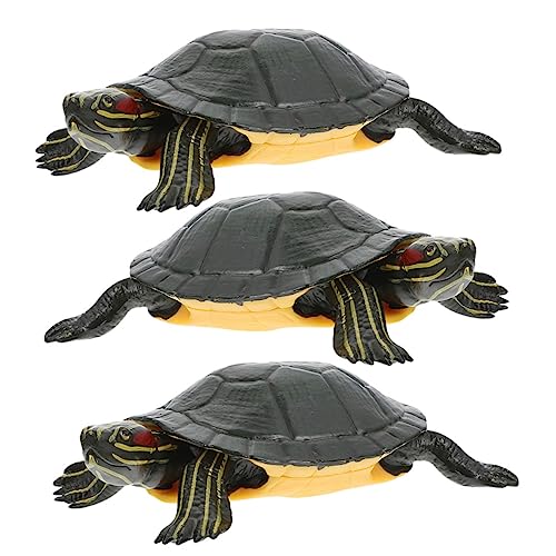 VANZACK 3 Stück Teiliges Schildkröten aus Kunststoff Realistische Miniatur Schildkröten Modelle Dekorative und Handliche Figuren für VANZACK 3 Stück Teiliges Schildkröten aus Kunststoff Realistische Miniatur Schildkröten Modelle Dekorative und Handliche Figuren für von VANZACK