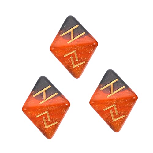 VANZACK 3 Stück Teiliges Set Polyedrische Runenwürfel Seitige Acrylwürfel für Rollenspiele Brettspiele und Astrologie Glatte Kanten Langlebige Farben für Partys und Spieleabende VANZACK 3 Stück Teiliges Set Polyedrische Runenwürfel Seitige Acrylwürfel für Rollenspiele Brettspiele und Astrologie Glatte Kanten Langlebige Farben für Partys und Spieleabende von VANZACK