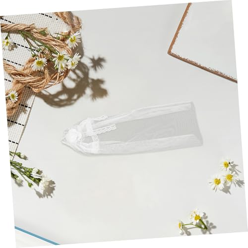 VANZACK 3 Stücke Teiliges Miniatur Puppen Brautschleier Zarter Spitzen Hochzeitsschleier Passend für Verschiedene Puppenmodelle Dekoratives Kopfschmuck Zubehör für Puppenhochzeiten und VANZACK 3 Stücke Teiliges Miniatur Puppen Brautschleier Zarter Spitzen Hochzeitsschleier Passend für Verschiedene Puppenmodelle Dekoratives Kopfschmuck Zubehör für Puppenhochzeiten und von VANZACK