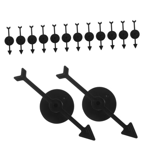 VANZACK 30 Stück Teiliges Kunststoff Spielzeiger Brettspiele Präziser Drehbarer Spielzeiger als Party Game Props Vielseitiges Zubehör für Klassenzimmer und Brettspielspaß von VANZACK