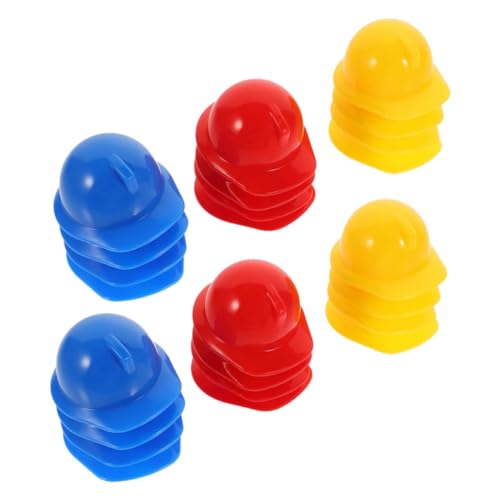 VANZACK 30 Stück Teiliges Mini Puppen Sicherheitshelm aus Robustem Kunststoff Bunte Kleine Helme für Puppendeko Vielseitig Einsetzbar für Party Outdoor und Kostümzubehör VANZACK 30 Stück Teiliges Mini Puppen Sicherheitshelm aus Robustem Kunststoff Bunte Kleine Helme für Puppendeko Vielseitig Einsetzbar für Party Outdoor und Kostümzubehör von VANZACK