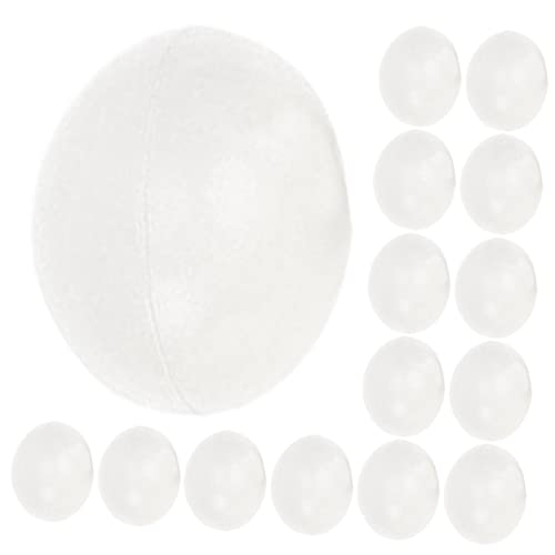 VANZACK 30Stücke DIY Plastikeier Handbemalte Simulationseier Für Kreative Bastelprojekte Ostern Und Spielideen Falsche Eier Für Dekorieren von VANZACK