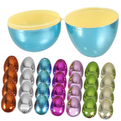 VANZACK 30Stücke Füllbare Ostereier Eierdekorationen Für Ostern Öffbare Eier Als Geschenkboxen Für Ostereiersuche Und Partybedarf Mixed Colors VANZACK 30Stücke Füllbare Ostereier Eierdekorationen Für Ostern Öffbare Eier Als Geschenkboxen Für Ostereiersuche Und Partybedarf Mixed Colors von VANZACK