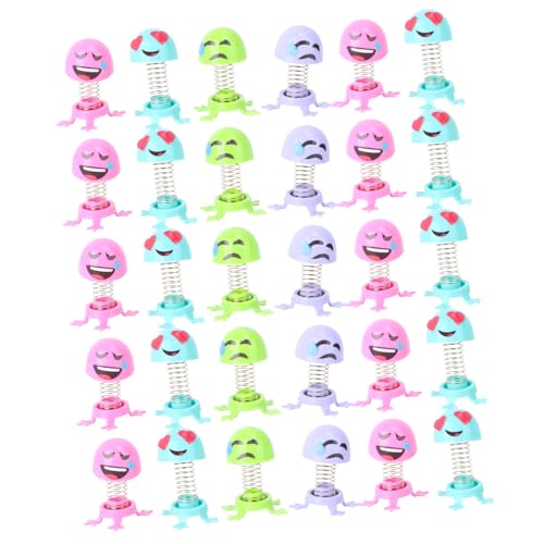 VANZACK 30Stücke Kreative Sprungfiguren Lustige Kinderspielzeuge Für Desktop Und Hauptverzierung Und Spielmöglichkeiten Für Zufällige Farben Und Designs von VANZACK