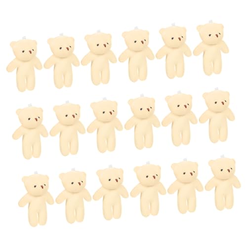 VANZACK 36 Teiliges Mini Bär Anhänger Tragbare Verschleißfeste Bärchenfigur Multifunktionaler Schlüssel und Taschenanhänger Niedliche Dekoration für Alltag und VANZACK 36 Teiliges Mini Bär Anhänger Tragbare Verschleißfeste Bärchenfigur Multifunktionaler Schlüssel und Taschenanhänger Niedliche Dekoration für Alltag und von VANZACK