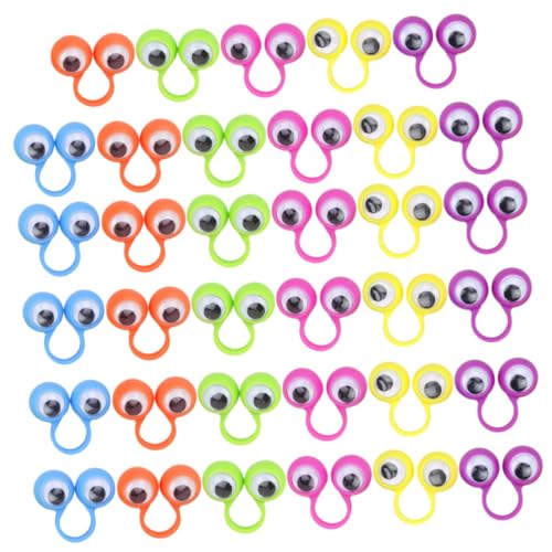 VANZACK 36Stücke Augenpuppen Fingerpuppen Lustige Augapfelringe Farben für Kreative Fingeraktivitäten für Geburtstagsfeiern und Feiertagen VANZACK 36Stücke Augenpuppen Fingerpuppen Lustige Augapfelringe Farben für Kreative Fingeraktivitäten für Geburtstagsfeiern und Feiertagen von VANZACK