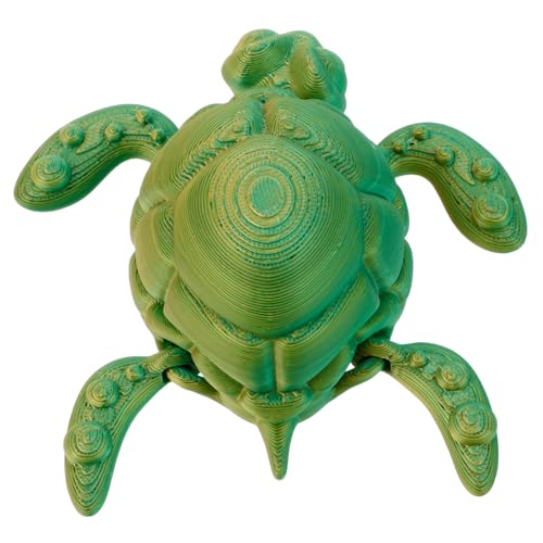 VANZACK 3D -Druckschildkrötenmodell Dekorate klein Meeresschildkröten-Statue Simulationsmodell Einer Plastikschildkröte Schildkröten-Simulationsmodell simuliertes Schildkrötenmodell Grün VANZACK 3D -Druckschildkrötenmodell Dekorate klein Meeresschildkröten-Statue Simulationsmodell Einer Plastikschildkröte Schildkröten-Simulationsmodell simuliertes Schildkrötenmodell Grün von VANZACK