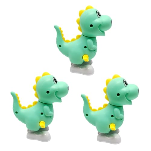 VANZACK 3Stücke Aufziehspielzeug Dinosaurier Für Kognitive Spielzeuge Mit Farbige Springende Und Laufende Dinosaurier Frühkindliche Entwicklung Und Spielspaß von VANZACK