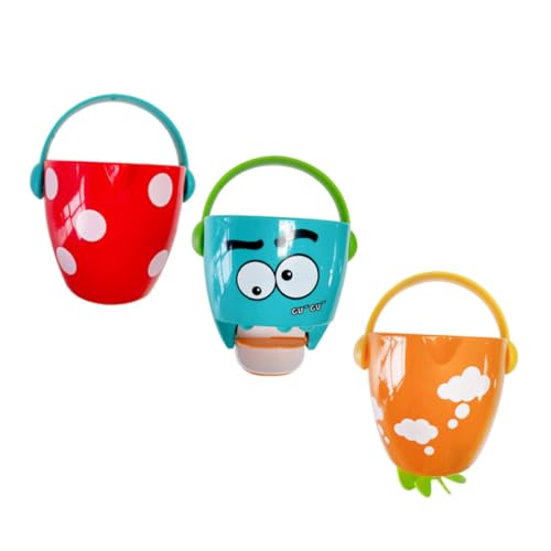 VANZACK 3Stücke Badewannenspielzeug Eimer für Mini Spritzspielzeug Eimerform Badespielzeug für Mehr Spaß Beim Sicher und Komfortabel für Ab Monaten VANZACK 3Stücke Badewannenspielzeug Eimer für Mini Spritzspielzeug Eimerform Badespielzeug für Mehr Spaß Beim Sicher und Komfortabel für Ab Monaten von VANZACK
