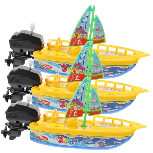 VANZACK 3Stücke Badspielzeug Segelboot Duschspielzeug Für Junge Mädchen Schwimmendes Badewannenspielzeug Für Wasserspaß Im Badezimmer VANZACK 3Stücke Badspielzeug Segelboot Duschspielzeug Für Junge Mädchen Schwimmendes Badewannenspielzeug Für Wasserspaß Im Badezimmer von VANZACK
