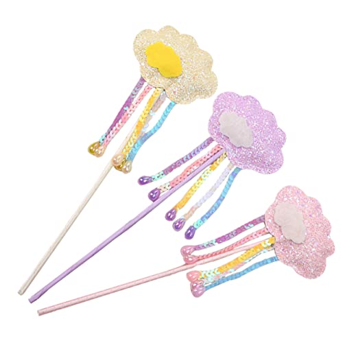 VANZACK 3Stücke Feenstab Mit Quasten Und Glitzernde Zauberstäbe Für Geburtstagsfeiern Und Party Dekorationen VANZACK 3Stücke Feenstab Mit Quasten Und Glitzernde Zauberstäbe Für Geburtstagsfeiern Und Party Dekorationen von VANZACK