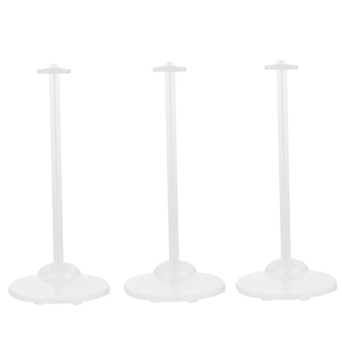 VANZACK 3Stücke Handgemachte Puppenständer Für Präsentation Transparente Halter Für Puppenanzeige Praktische Stützen Für Puppen Und Sammlerstücke Für DIY Designs von VANZACK