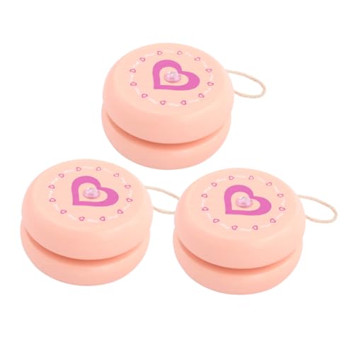 VANZACK 3Stücke Holz Yoyo Für Kreatives Pädagogisches Mit Fadensteuerung Rosa Hölzernes Yoyo Ball Für Jungen VANZACK 3Stücke Holz Yoyo Für Kreatives Pädagogisches Mit Fadensteuerung Rosa Hölzernes Yoyo Ball Für Jungen von VANZACK