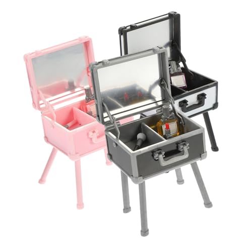 VANZACK 3Stücke Kommode Für Puppenhaus Mikro Szenen Requisite Make Up Box Mit Beinen Kosmetik Dekoration Für Hausdekoration VANZACK 3Stücke Kommode Für Puppenhaus Mikro Szenen Requisite Make Up Box Mit Beinen Kosmetik Dekoration Für Hausdekoration von VANZACK
