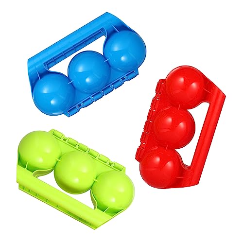 VANZACK 3Stücke Kunststoff Schneeballmacher für Praktische Clips für Outdoor Spaß Schnelle und Einfache Herstellung von Perfekten Schneebällen VANZACK 3Stücke Kunststoff Schneeballmacher für Praktische Clips für Outdoor Spaß Schnelle und Einfache Herstellung von Perfekten Schneebällen von VANZACK