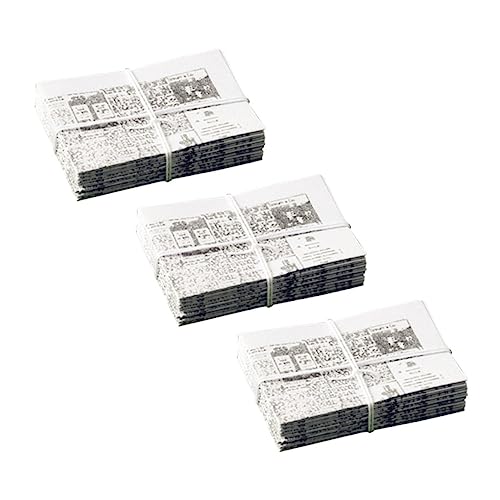 VANZACK 3Stücke Maßstab Handgefertigte Mini Zeitungsmodelle Als Zubehör Für Puppenhäuser Kinderspielzeug Und Dekoration VANZACK 3Stücke Maßstab Handgefertigte Mini Zeitungsmodelle Als Zubehör Für Puppenhäuser Kinderspielzeug Und Dekoration von VANZACK