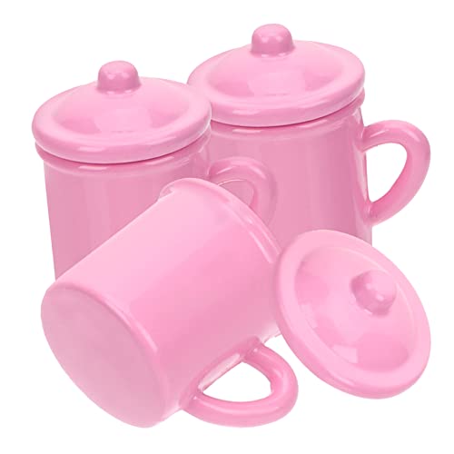 VANZACK 3Stücke Miniaturbecher Winzige Tassen für Puppenhaus Dekoration Zubehör für Mini Häuser Leichte und Kompakte Wasserbecher Kreative Spielwelten VANZACK 3Stücke Miniaturbecher Winzige Tassen für Puppenhaus Dekoration Zubehör für Mini Häuser Leichte und Kompakte Wasserbecher Kreative Spielwelten von VANZACK
