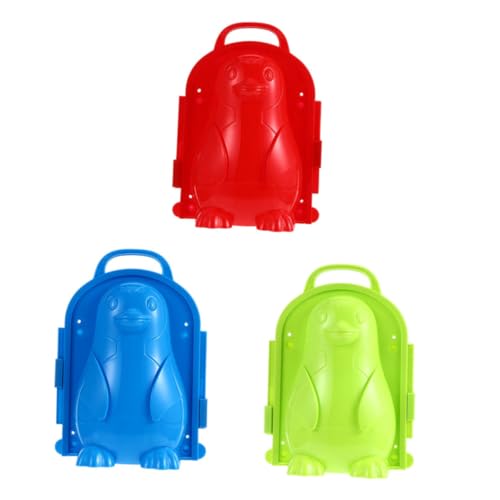 VANZACK 3Stücke Schneeballherstellung Clip für Outdoor zum Schneeballschlacht Leichtes Design Tragbar Sicherer Griff für Winterspiele im Schnee von VANZACK