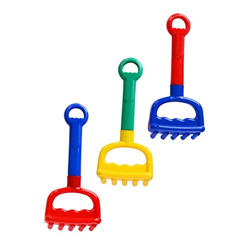 VANZACK 3Stücke Teiliges Sandspielzeug Für Plastik Sandkasten Rechen Für Strand Und Garten Für Jungen Jahren von VANZACK