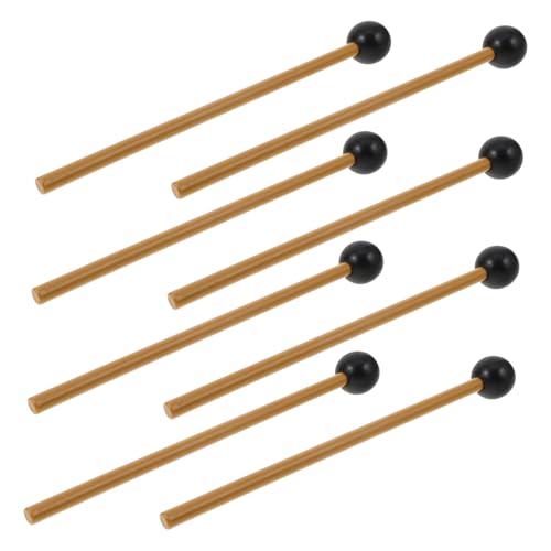 VANZACK 4 Paare Marimba Mallets Professionelle Schlaginstrumente für Xylophon und Zungentrommel Langlebige und Praktische Trommelstöcke für Anfänger VANZACK 4 Paare Marimba Mallets Professionelle Schlaginstrumente für Xylophon und Zungentrommel Langlebige und Praktische Trommelstöcke für Anfänger von VANZACK