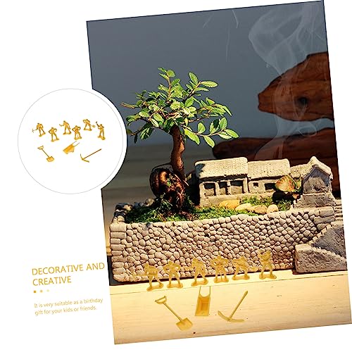 VANZACK 4 Sätze Miniatur Bauarbeiter Modellspielzeug für Pädagogisches Ingenieurspielzeug Leicht Transportierbar DIY Dekorationsfigur Fördert Kreativität und Vorstellungskraft VANZACK 4 Sätze Miniatur Bauarbeiter Modellspielzeug für Pädagogisches Ingenieurspielzeug Leicht Transportierbar DIY Dekorationsfigur Fördert Kreativität und Vorstellungskraft von VANZACK