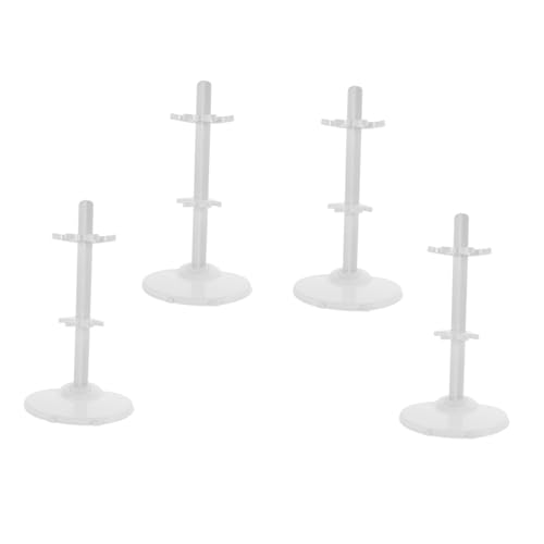 VANZACK 4 Sätze Puppenständer aus Stabilem Doll Bracket Display Halterung für Puppen und Modelle Sicherer Stand Glatten Oberflächen Geeignet für Sammler und Kinderzimmerdekoration VANZACK 4 Sätze Puppenständer aus Stabilem Doll Bracket Display Halterung für Puppen und Modelle Sicherer Stand Glatten Oberflächen Geeignet für Sammler und Kinderzimmerdekoration von VANZACK