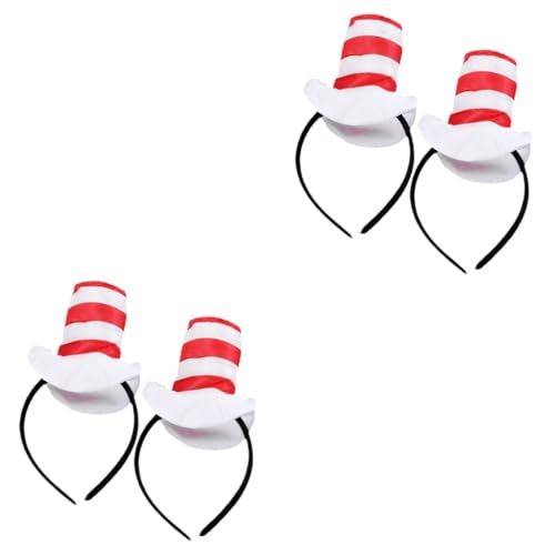 VANZACK 4 Stck. Teiliges Dekorative Party Haarreifen im Hutstil Leichtes Vielseitiges Cosplay Accessoire für Geburtstage Hochzeiten und Festival Events Komfortabel und Auffällig VANZACK 4 Stck. Teiliges Dekorative Party Haarreifen im Hutstil Leichtes Vielseitiges Cosplay Accessoire für Geburtstage Hochzeiten und Festival Events Komfortabel und Auffällig von VANZACK