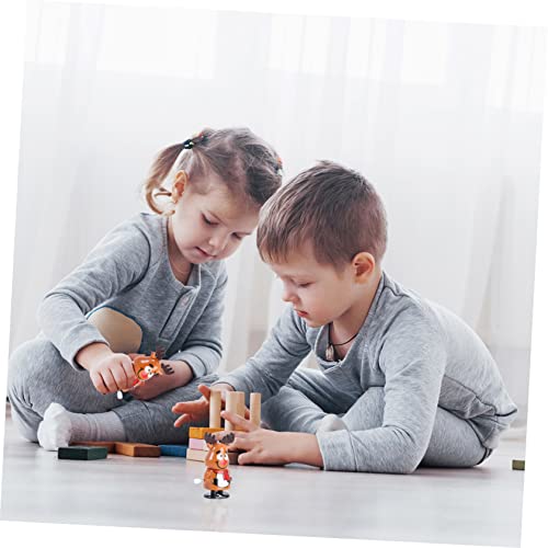 VANZACK 4 Stck. Weihnachts Wind Up Elch Figuren mit Schal Aufziehbare Weihnachtsdeko Laufende und Nickende Party Mitgebsel für Batteriefrei und Sicher Zufällige Farbe VANZACK 4 Stck. Weihnachts Wind Up Elch Figuren mit Schal Aufziehbare Weihnachtsdeko Laufende und Nickende Party Mitgebsel für Batteriefrei und Sicher Zufällige Farbe von VANZACK
