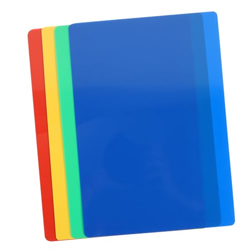 VANZACK 4 Stück Teiliges Buntes Kunststoff Knetunterlage Glatte Bastelbasis für Modellieren Knete Praktische Schreibtischunterlage für Jungen und Mädchen Hält Tisch Sauber VANZACK 4 Stück Teiliges Buntes Kunststoff Knetunterlage Glatte Bastelbasis für Modellieren Knete Praktische Schreibtischunterlage für Jungen und Mädchen Hält Tisch Sauber von VANZACK